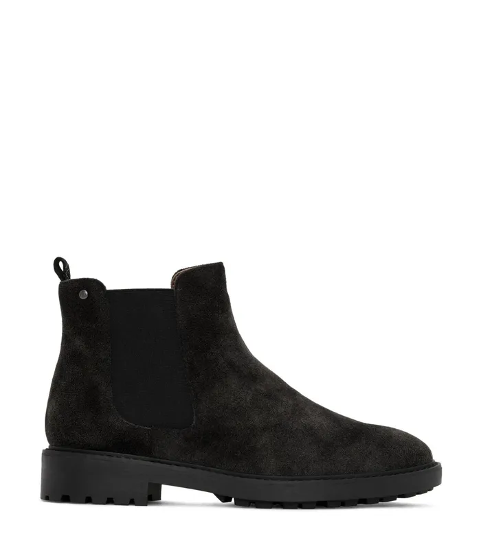 Women Tokio Vegan Chelsea Boots Black Matt and Nat Boots