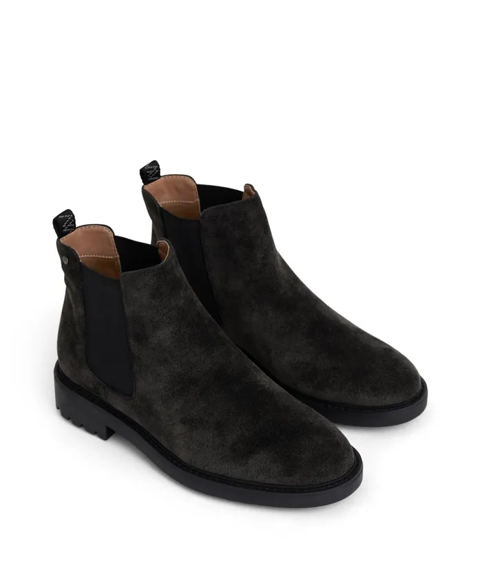 Women Tokio Vegan Chelsea Boots Black Matt and Nat Boots