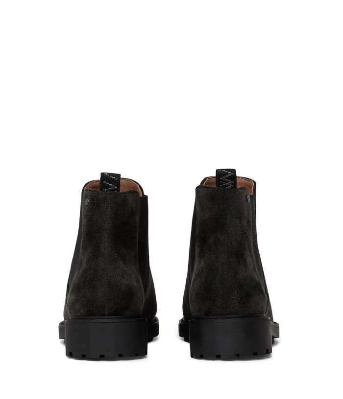 Women Tokio Vegan Chelsea Boots Black Matt and Nat Boots