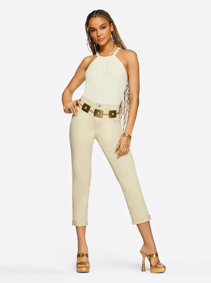 Women Tops and Tees Jessica Simpson Codie Tank In Parchment