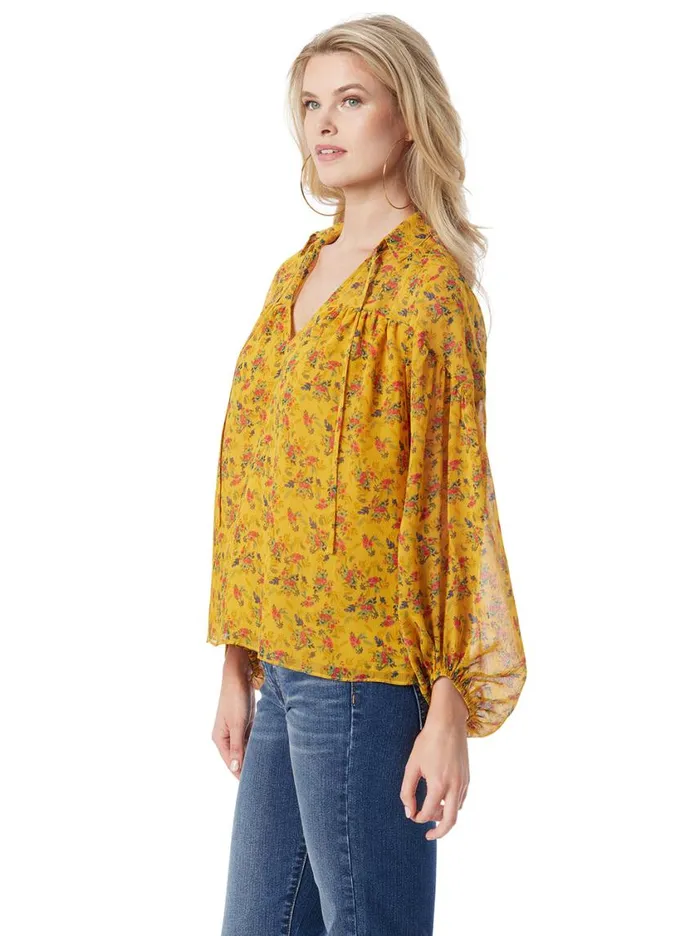 Women Tops and Tees Jessica Simpson Doris Blouse In Festive Bunches