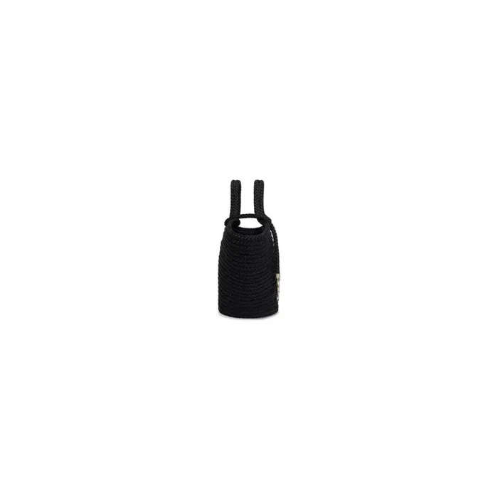 Women Tote Bags Balenciaga Ibiza Small Basket With Strap In Black