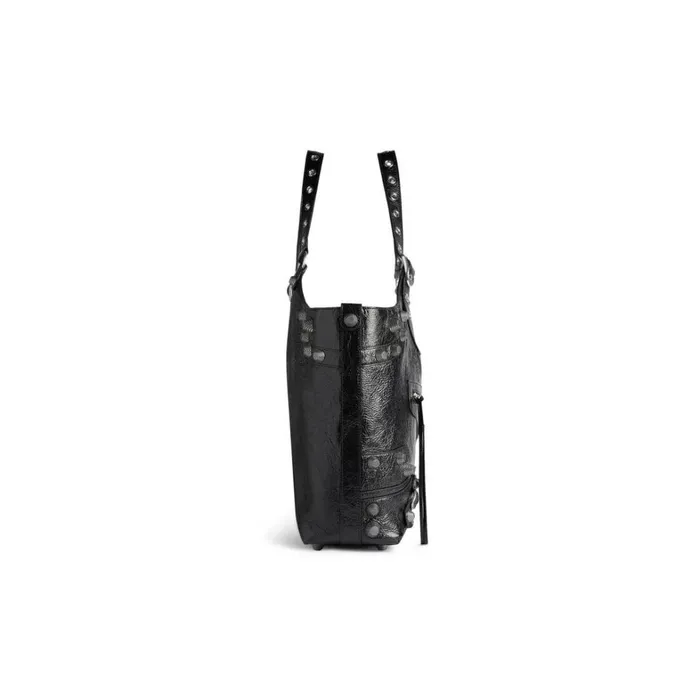 Women Tote Bags Balenciaga Le Cagole Medium Carry All Bag In Black