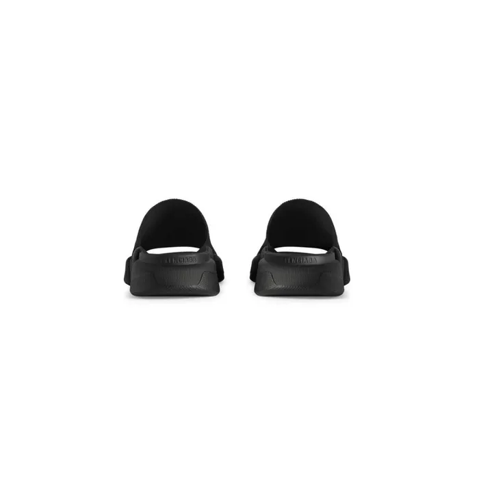 Women Trainers Balenciaga Speed 20 Recycled Knit Slide Sandal In Black