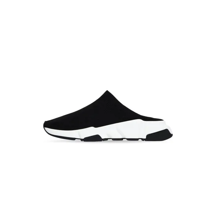 Women Trainers Balenciaga Speed Recycled Knit Mule In Black