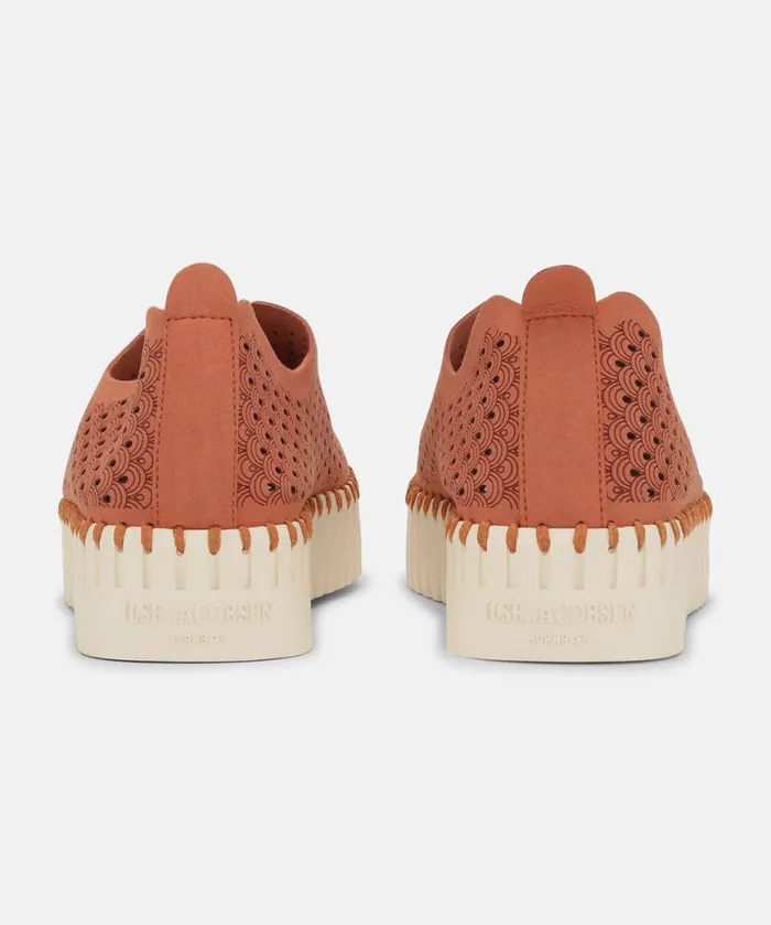 Women Tulip Flats Ilse Jacobsen Flats 8211 Light Brick