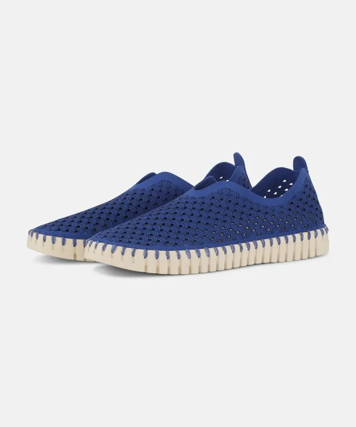 Women Tulip Flats Ilse Jacobsen Tulip SlipIn 8211 Blue Web Women Tulip Flats Ilse Jacobsen Tulip SlipIn 8211 Blue Web