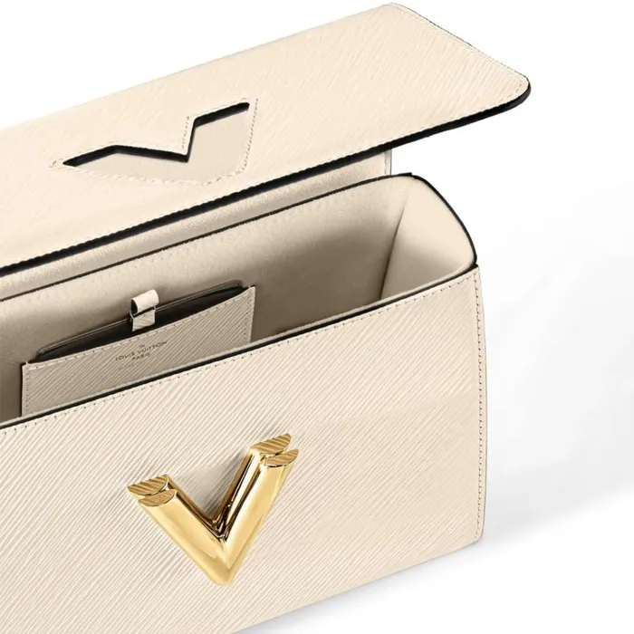 Women Twist Bag Louis Vuitton Louis Vuitton Quartz White M21116 Twist MM 8211 Louis Vuitton Handbag Store