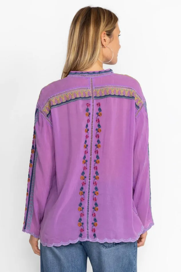 Women VANESSA BLOUSE Pansy Johnny Was Tops