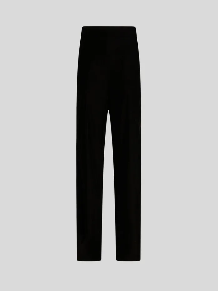 Women Velvet Palazzo Trousers Etro Trousers