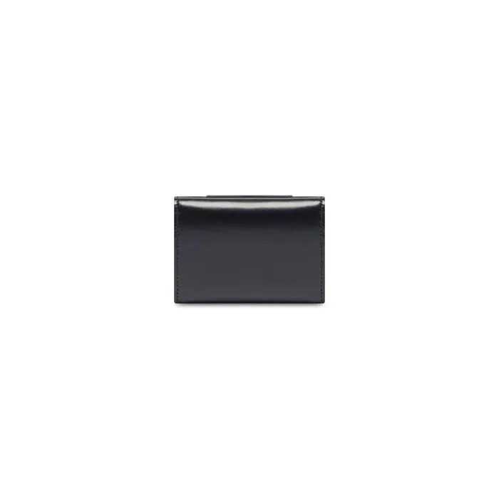 Women Wallets Balenciaga Hourglass Mini Wallet In Black