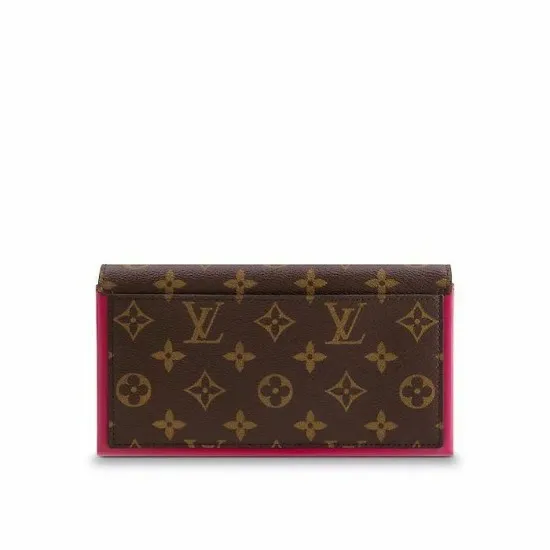 Women Wallets Louis Vuitton Louis Vuitton Flore Wallet Pink M67405 Fuchsia M64585 8211 Louis Vuitton Handbag Store