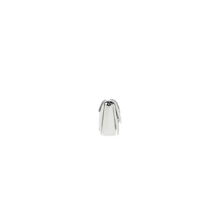 Women Wallets On Chain Balenciaga Crush Xs Chain Bag Quilted In Optic White