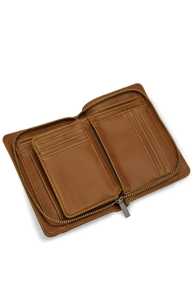 Women Webbersm Small Vegan Wallet 8211 Vintage Chili Matt and Nat Wallets