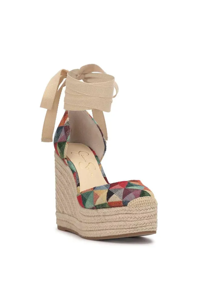 Women Wedges Jessica Simpson Weyla Espadrille Wedge In Prism