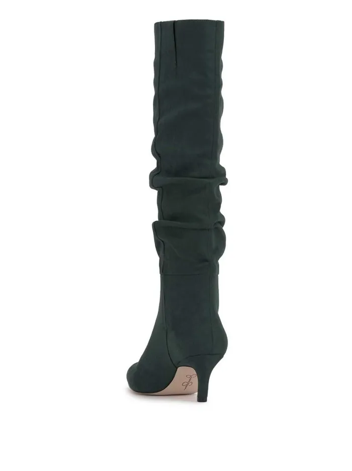 Women Wide Width Jessica Simpson Naevy Slouch Boot In Evergreen