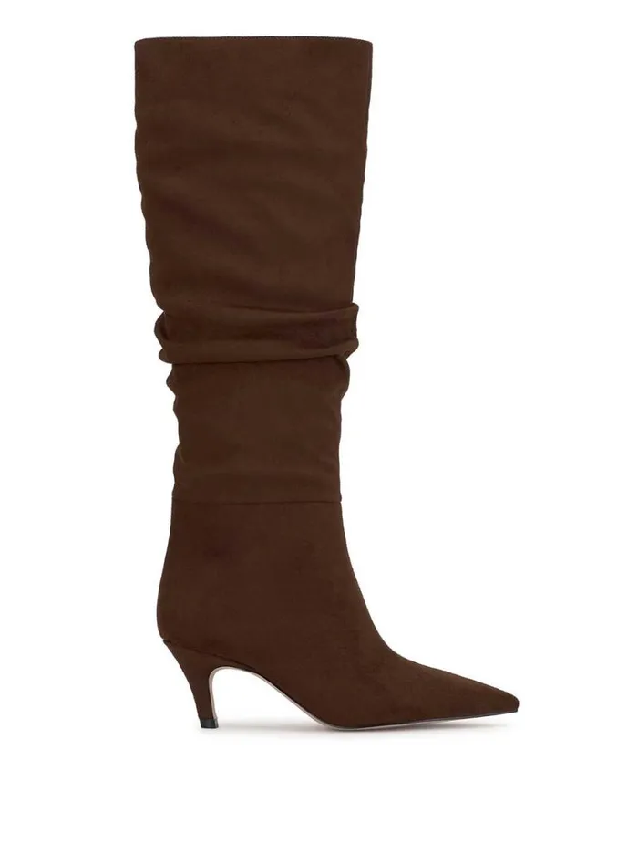 Women Wide Width Jessica Simpson Naevy Slouch Boot In Walnut