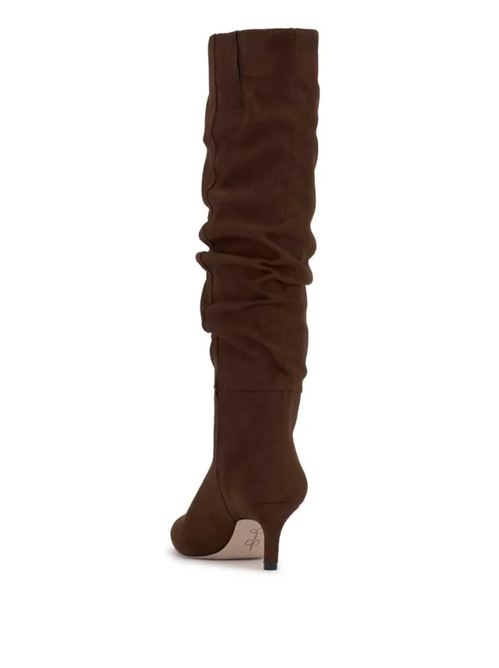 Women Wide Width Jessica Simpson Naevy Slouch Boot In Walnut