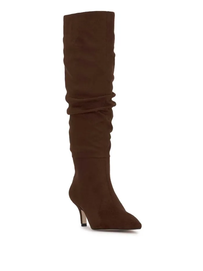 Women Wide Width Jessica Simpson Naevy Slouch Boot In Walnut