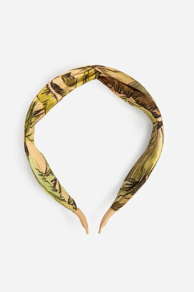 Women WILD LIFE HEADBAND Cream Johnny Was Hair Accessories