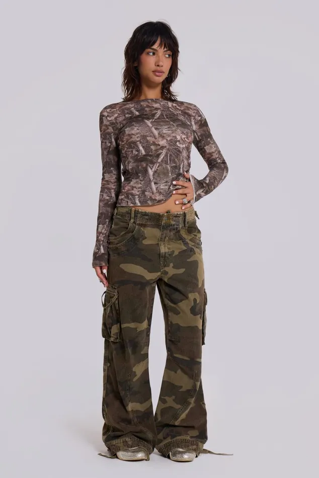 Women Woodland Long Sleeve Jaded London Long Sleeve Tops