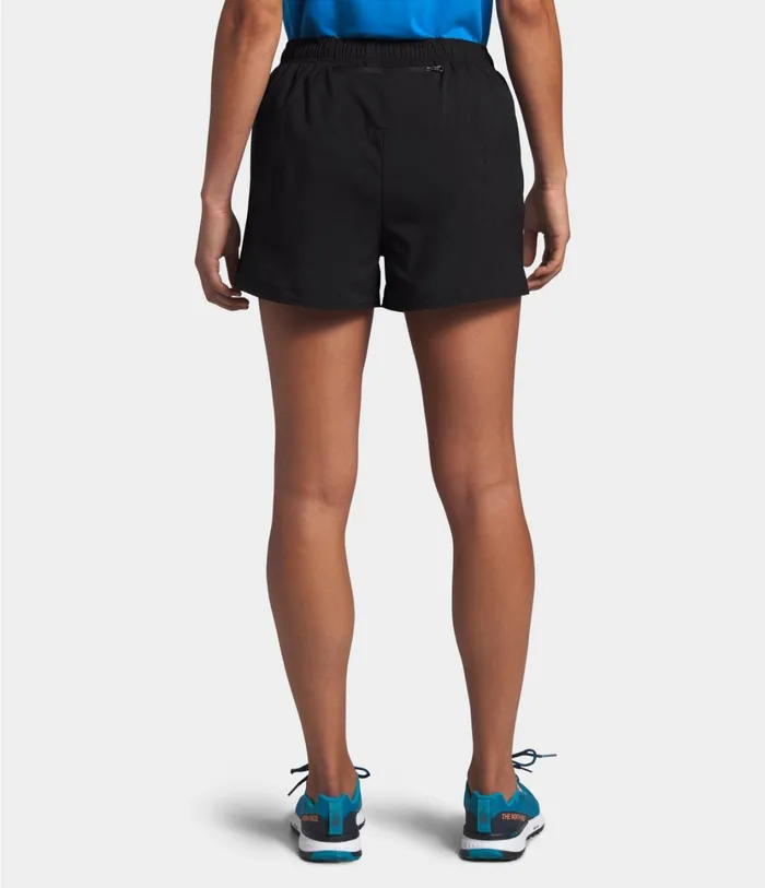 Womens Active Trail Run Short Tnf Black The North Face Active Bottoms