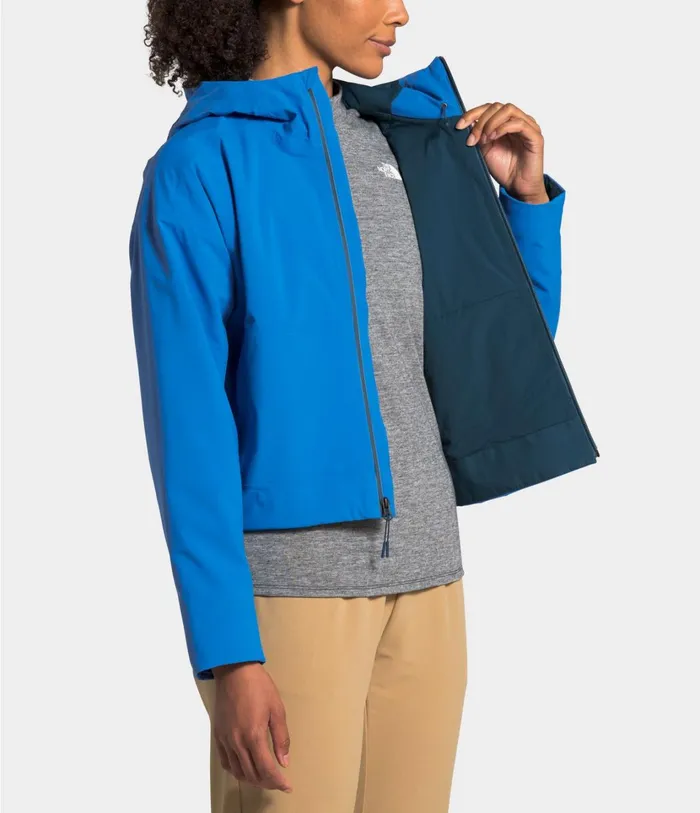 Womens AT Arque FUTURELIGHT Ventrix Jacket Bomber Blue The North Face Rainwear