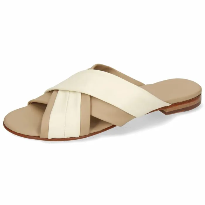 Womens Mules Melvin and Hamilton Hanna 60 Beige