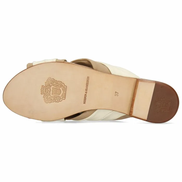 Womens Mules Melvin and Hamilton Hanna 60 Beige