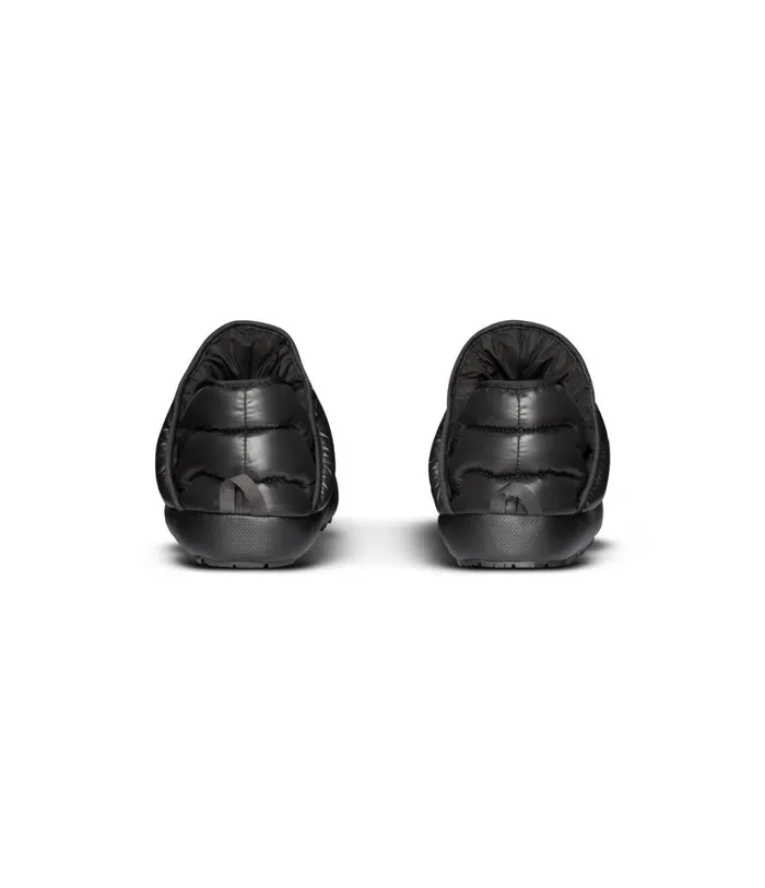 Womens Thermoball Traction Booties Shiny Tnf Blackbeluga Grey The North Face Boots