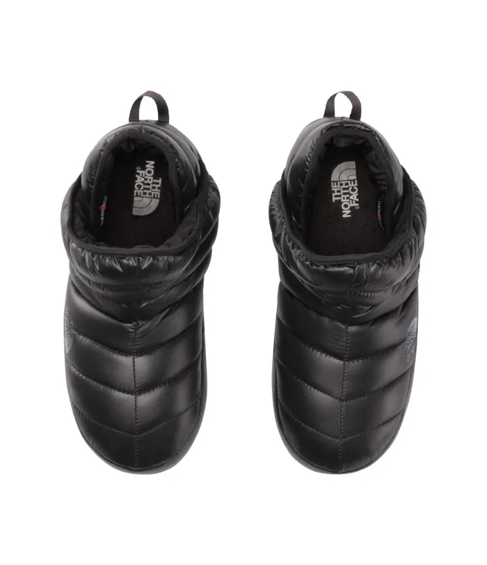 Womens Thermoball Traction Booties Shiny Tnf Blackbeluga Grey The North Face Boots