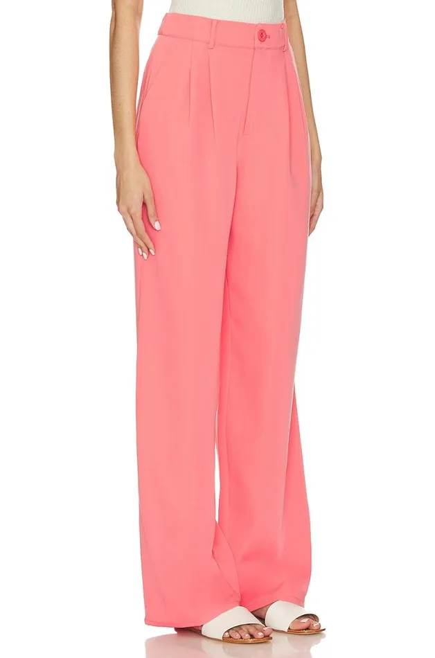 X Jetset Christina Sydney Pant Coral Pink Women Lovers and Friends Pants