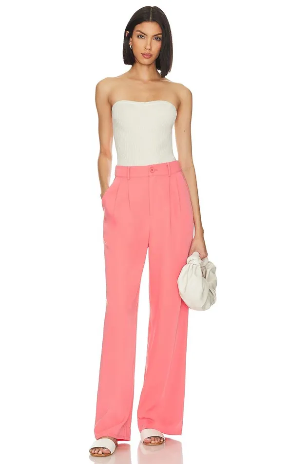 X Jetset Christina Sydney Pant Coral Pink Women Lovers and Friends Pants
