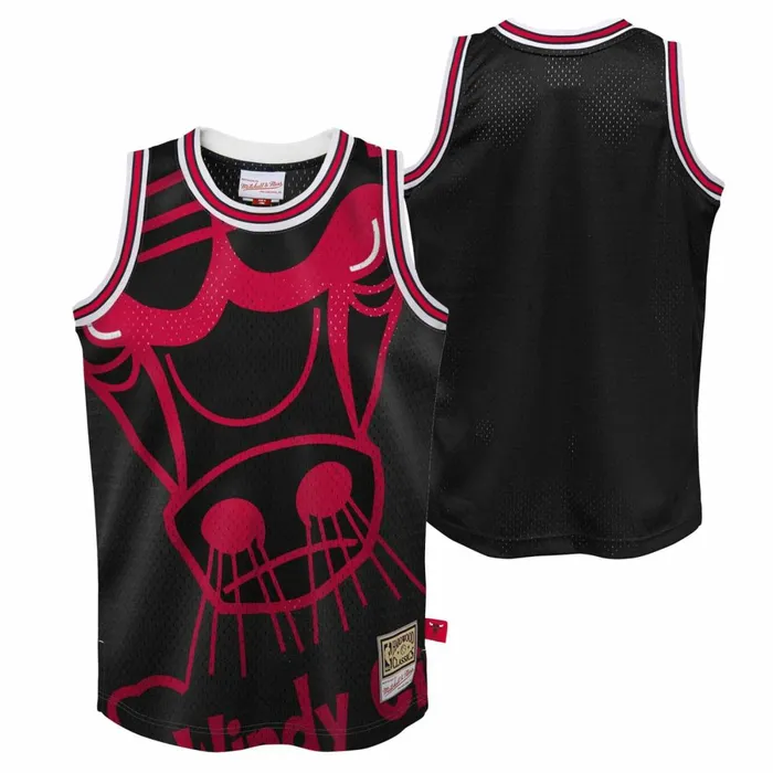 Youth Big Kids Mitchell and Ness Big Face Jersey Chicago Bulls Youth Big Kids Mitchell and Ness Big Face Jersey Chicago Bulls
