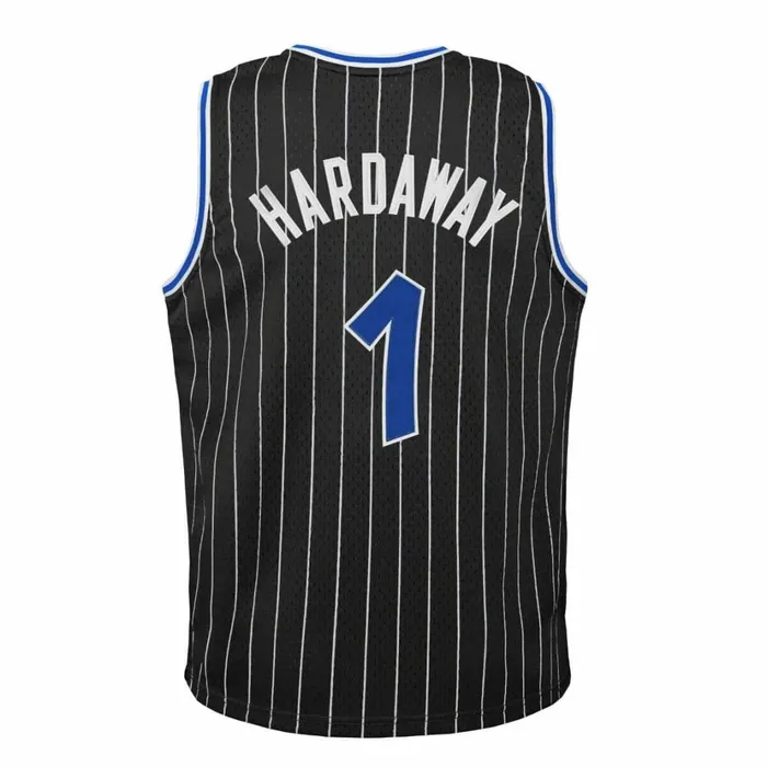 Youth Big Kids Mitchell and Ness Swingman Anfernee Hardaway Orlando Magic Alternate 199495 Jersey