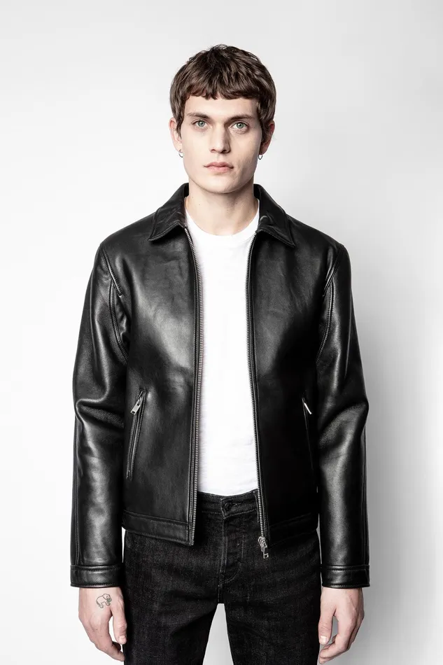 Zadig and Voltaire All Men LUK LEATHER JACKET BLACK 8211 Men Zadig and Voltaire All Men LUK LEATHER JACKET BLACK 8211 Men