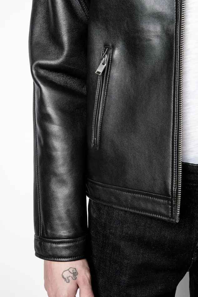 Zadig and Voltaire All Men LUK LEATHER JACKET BLACK 8211 Men Zadig and Voltaire All Men LUK LEATHER JACKET BLACK 8211 Men