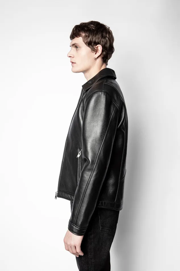 Zadig and Voltaire All Men LUK LEATHER JACKET BLACK 8211 Men Zadig and Voltaire All Men LUK LEATHER JACKET BLACK 8211 Men