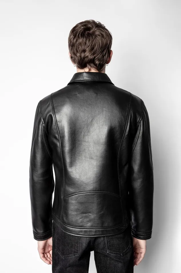 Zadig and Voltaire All Men LUK LEATHER JACKET BLACK 8211 Men Zadig and Voltaire All Men LUK LEATHER JACKET BLACK 8211 Men