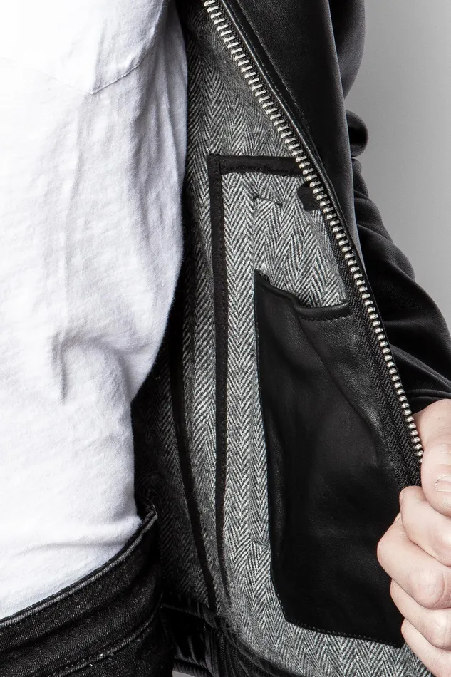Zadig and Voltaire All Men LUK LEATHER JACKET BLACK 8211 Men Zadig and Voltaire All Men LUK LEATHER JACKET BLACK 8211 Men