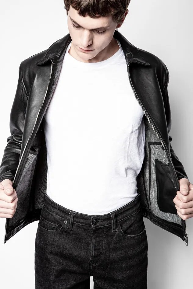 Zadig and Voltaire All Men LUK LEATHER JACKET BLACK 8211 Men Zadig and Voltaire All Men LUK LEATHER JACKET BLACK 8211 Men