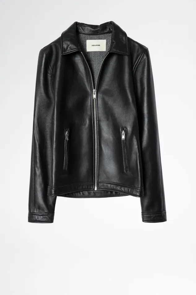 Zadig and Voltaire All Men LUK LEATHER JACKET BLACK 8211 Men Zadig and Voltaire All Men LUK LEATHER JACKET BLACK 8211 Men