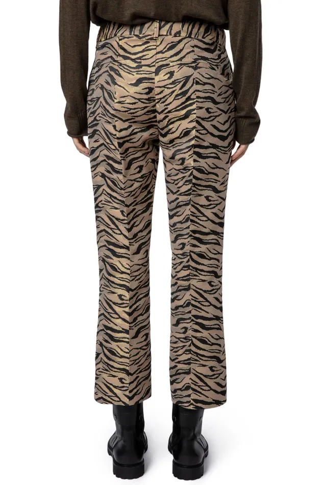 Zadig and Voltaire Pants POLIS TIGER PANTS NATURAL 8211 Women