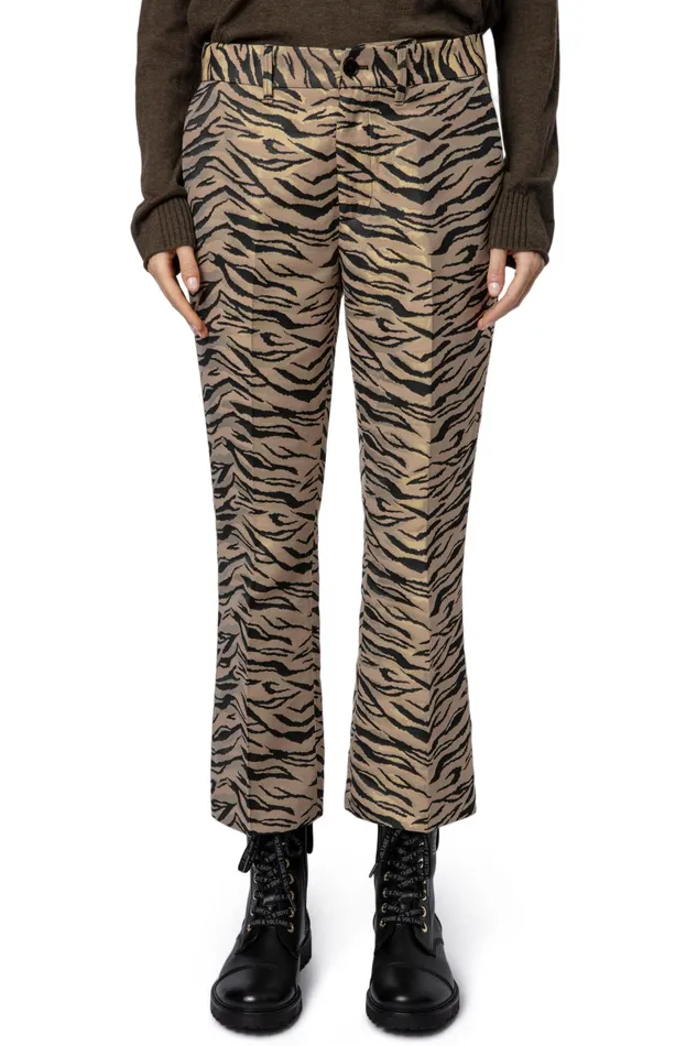 Zadig and Voltaire Pants POLIS TIGER PANTS NATURAL 8211 Women