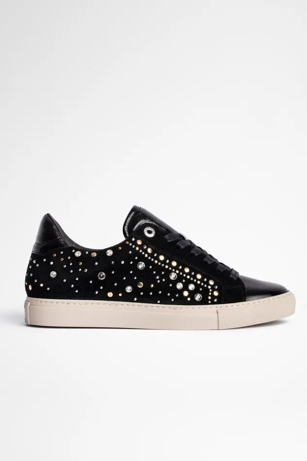Zadig and Voltaire Sneakers ZV1747 BIJOU SNEAKERS BLACK 8211 WomenMen